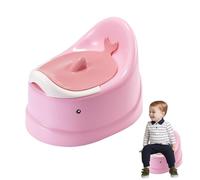 Hlagmix Silla de entrenamiento para ir al baño para niños, silla de entrenamiento de inodoro de viaje con cubierta antisalpicaduras, accesorios de baño, silla de entrenamiento para ir al baño para