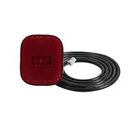 HLAQHL Luz Trasera, Guardabarros Trasero, luz LED de Freno Compatible con Ninebot F2 KickScooter F2 Plus / F2 Pro, Scooter eléctrico, Piezas de Repuesto de luz de Freno
