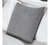 HLASMSPE Funda de cojín a juego con núcleo, cojín de asiento de coche para sofá, silla, cama, color gris claro, funda de cojín de 45 x 45 cm con núcleo