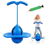 Hlayshing Balón de Salto Equilibrado,Pelota De Equilibrio Saltarín,Pelota Saltarina con Mango,Balón Saltarín Equilibrio Niños Adultos,Divertida Equilibrio Saltar Pelotas Juguete ara Interior Exterior