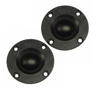 HLBEST Altavoces redondos de frecuencia completa de 66 mm, 6 ohmios, 30 W, bobinas dinámicas de 2 pulgadas con radiador de aluminio