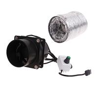 HLBEST Ventilador de ventilación de alto rendimiento con potente succión y tubo de conducto para un amortiguador de soldadura eficaz y de extracción