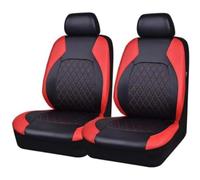 HLBLLRUXT para Mitsubishi ASX Eclipse Cross L200 Lancer Mirage Outlander Shogun Fundas Asientos Coche Cuero Sintético Premium Cubre Asientos Delanteros Airbag Compatible Protector Asiento Coche,C
