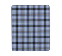 HLBSDM Alfombrilla de ratón Clan Bell Tartan, Suave, de Varios tamaños, con Borde de Goma Antideslizante, diseño Vertical, 7,9 x 9,5 Pulgadas