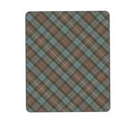 HLBSDM Alfombrilla de ratón Clan Fraser Hunting Tartan, desgastada, giratoria, Suave, de Varios tamaños, con Borde de Goma Antideslizante, diseño Vertical, 7,9 x 9,5 Pulgadas.