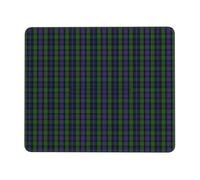 HLBSDM Alfombrilla de ratón Clan Murray Tartan con Borde de Goma Suave y Bonita, 7 x 8,6 Pulgadas