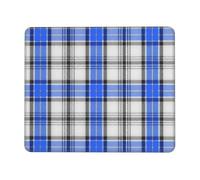 HLBSDM Alfombrilla de ratón con Borde de Goma Suave y Bonita, con Estampado de tartán del Clan escocés Hannay, 7,9 x 9,5 Pulgadas.