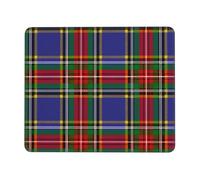 HLBSDM Alfombrilla de ratón con Borde de Goma Suave y Bonita, con Estampado de tartán del Clan escocés Macbeth, 8,3 x 10,3 Pulgadas.