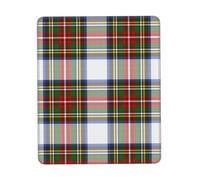 HLBSDM Alfombrilla de ratón Stewart Royal Dress Plaid Escocesa, Suave, multitamaño, Borde de Goma con Bloqueo, diseño Vertical, 7,9 x 9,5 Pulgadas