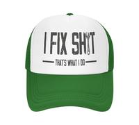 HLBSDM Arreglo Mierdas, eso es lo Que Hago, Gorra de Camionero de Malla