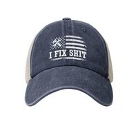 HLBSDM Arreglo Mierdas, eso es lo Que Hago. Gorra de Mezclilla de Malla.