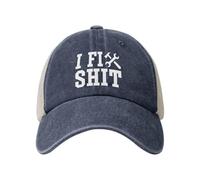 HLBSDM Arreglo Mierdas, eso es lo Que Hago. Gorra de Mezclilla de Malla.