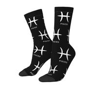 HLBSDM Calcetines Piscis, unisex, para adultos, de algodón, cómodos y casuales.
