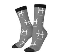 HLBSDM Calcetines Piscis, unisex, para adultos, de algodón, cómodos y casuales.