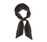 HLBSDM Concientización sobre el cáncer de endometrio. Nadie lucha sola. Pañuelo para la cabeza para mujer. Pañuelo de cuello de satén de seda para mujer. Diadema. Pañuelo para bolso. Bandana de se