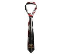 HLBSDM Corbata estrecha para hombre, diseño original de veterano de la Operación Tormenta del Desierto de EE. UU., perfecta para eventos formales y ocasiones festivas.
