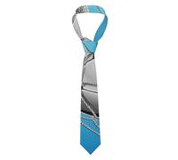 HLBSDM Corbata para hombre, corbatas de boda - Portería de fútbol, fútbol en red, entretenimiento, jugando para ganar, estilo de vida activo, adorno, corbata para hombre