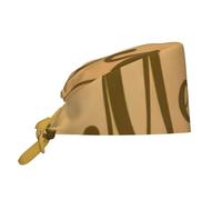 HLBSDM I'll Raise A Hallelujah Louder Than The Unbelief Working Cap Scrub Cap with Sweatband Adjustable Unisex Women Tie Back Hat Nurse Surgical Caps