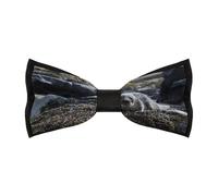 HLBSDM Pajaritas clásicas Sea Lion on The Rocks para hombre, ajustables, preatadas, para uso formal, de negocios y bodas