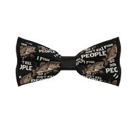 HLBSDM Pesco para no matar gente. Pajaritas clásicas para hombre. Pajaritas ajustables preatadas. Formales, de negocios y para bodas.