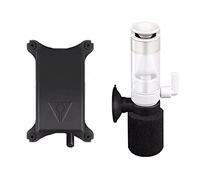 HLERYAN Super Mini filtro de esponja individual para acuario con bomba de oxígeno, bomba de aire ultra silenciosa de filtración 3 en 1, filtro de espuma sumergible silencioso para peceras pequeñas,