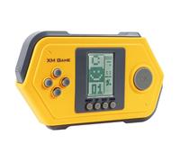 HLF Consola de Juegos de Bloques Retro Forma Fresca 26 Juegos de Ladrillos Botón de Silicona Velocidad/Dificultad Ajustable Juguete de Rompecabezas de Juego Portátil Niños/Regalos Navideños (Amarillo)