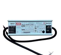 HLG-80H HLG-80H-12A HLG-80H-24A HLG-80H-30A HLG-80H-36A 80W Voltaje Constante + Controlador LED de Corriente Constante(HLG-80H-24A)