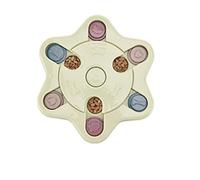 HLGDSWO Cuenco de alimentación Lenta de Rompecabezas Interactivo, dispensador de Alimentos Antideslizante for Entrenamiento de Perros y Gatos(6-cornered Green)