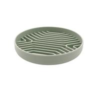 HLGDSWO Estera for lamer Mascotas de Silicona, Mantel Individual de alimentación Lenta con Superficie Texturizada for Perros y Gatos(Green)