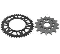 HLGDSWO Juego de piñones de Cadena for Motocicleta 520 for Modelos Todoterreno de 250 a 500 CC(15T.51T. 520 X-Ring)