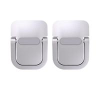HLGDSWO Paquete de 2 Mini Soporte for computadora portátil, Elevador de Escritorio Plegable portátil de aleación de Zinc for portátiles de 10 a 17 Pulgadas(Cheap B)
