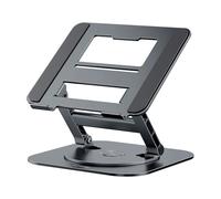 HLGDSWO Soporte Giratorio for portátil de 360 Grados, Elevador de aleación Ajustable for portátiles de 9,7 a 17,3 Pulgadas(Gray)