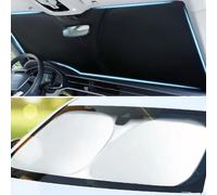 HLGFS Parasol Coche Delantero para Fiat Scudo,Plegable Reflectante Protector Solar Interior Cubierta Parabrisas Automóvil Protección UV Accesorios para Coche En Verano