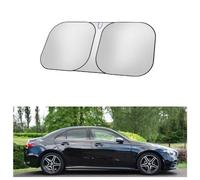 HLGFS Parasol Coche Delantero para Mercedes-Benz A 250,Plegable Reflectante Protector Solar Interior Cubierta Parabrisas Automóvil Protección UV Accesorios para Coche En Verano