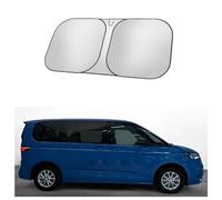 HLGFS Parasol Coche Delantero para Volkswagen T7 Multivan,Plegable Reflectante Protector Solar Interior Cubierta Parabrisas Automóvil Protección UV Accesorios para Coche En Verano