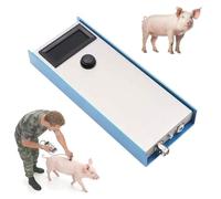 HLGKBY Medidor portátil de Grasa Dorsal de Cerdo, probador Veterinario de medición de Grasa Dorsal de Cerdo, medidor de Espesor de Grasa para Ganado, Rango de medición de 4-35 mm, Espesor