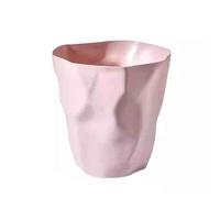 HLHLOP777 Bote de Basura Household Trash Cans For The Living Room Kitchen Bathroom and Bedroom Botes de Basura de Cocina(Pink)