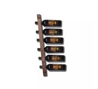 HLHLOP777 Botelleros de Mesa Estante for vinos casero montado en la Pared Bar Vino Estante for vinos Creativo Simple Botella de Vino Cerveza de Pared Botelleros Independientes(70 * 7 * 2CM)