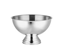 HLHLOP777 Cubo de Hielo Cubitera Grande de Acero Inoxidable for Bebidas, Ideal for Vino, champán o Botellas Cerveza Recipiente para Bebidas con Hielo(Silver)