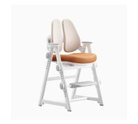 HLHLOP777 Escritorios y sillas Silla de Estudio for niños, Silla de Estudio for Estudiantes de Primaria, Silla de Crecimiento Ajustable, Asiento correctivo Sillas de Estudio(Bruin)