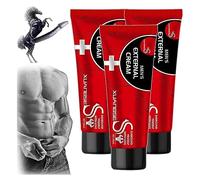 Hliloy XBS Mens External Cream, Xbs Xuanbse Cream XXXL 50ML, Men's Energy Strength Massage Cream, JJLBRO Cream for Men,Long Lasting Man Tomarine Male Growth & Hardening Delay (3PC)
