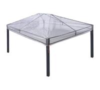 hliofuir Funda de repuesto para cenador transparente de PVC, 400 x 300 x 32 | Protección translúcida para el jardín y la terraza. Material resistente que protege contra el viento