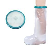 HLIWS 1 Pieza Protector Escayola Pierna Antideslizante Adulto, Protector Escayola Pierna para Ducha, Protectores de Escayola, Reutilizable, para Lesiones en Piernas, Rodillas y Pies Durante la Ducha
