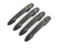 HLJNLVBN Manija puerta Para Para Captur Para Kaptur 2013-2029 Accesorios De Cubierta Manija Puerta Coche Fibra Carbono