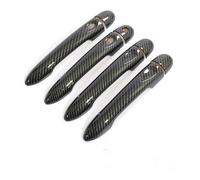 HLJNLVBN Manija puerta Para Para Captur Para Kaptur 2013-2029 Accesorios De Cubierta Manija Puerta Coche Fibra Carbono