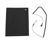 HLKSOUREZ Alfombrilla de conexión a Tierra de PU para Escritorio, Alfombrilla con Cable, Almohadilla de conexión a Tierra estática de 30x68 cm, reposapiés Transpirable para aliviar la