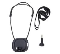 HLKSOUREZ Soporte magnético para el Cuello para cámara de Deportes, Correa para el Pecho con Vista en Primera Persona para cámara de acción con liberación rápida, Collar Ajustable antivibrac