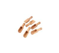 HLLMX 6 PCS Mini cuchara de madera Cuchara de cocina de madera Mini cuchara de sal de ba o