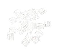 HLLR 10 Ganchos de Grifo rectangulares de plástico artesanales Hermosos y Cierre de Costura en Sujetador de Traje de baño Bikini