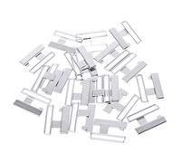 HLLR 10set metal aleación hebilla sujetador traje de baño bikini clip cierre gancho costura haciendo bricolaje